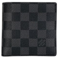 Louis Vuitton Portefeuille Marco Bifold Wallet Damier Graphite Black