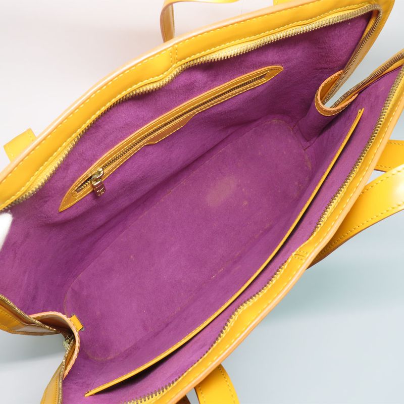 Louis Vuitton Ryu Sac Epi Tassili Yellow Shoulder Bag — view 6