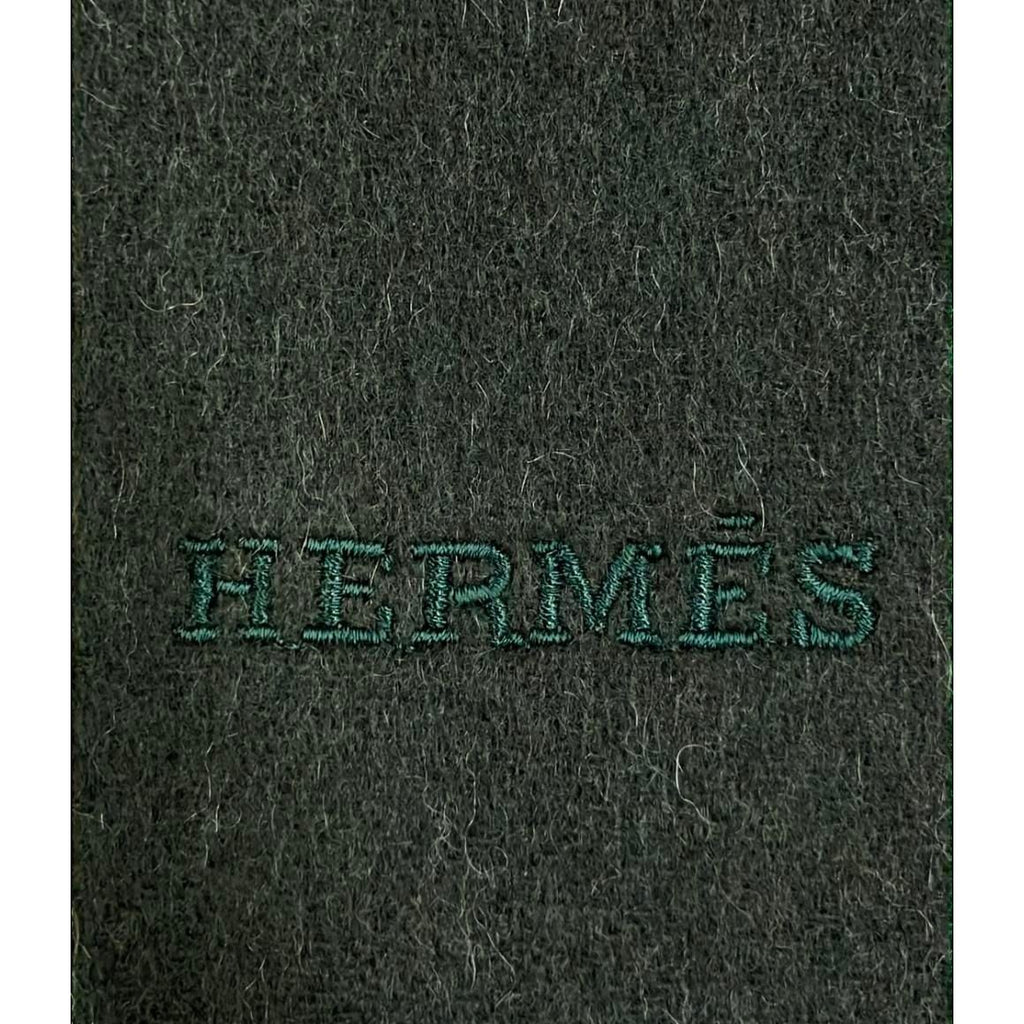 Hermes Scarf Cashmere Reversible — view 4