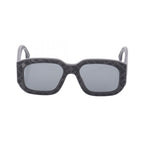 Fendi Sunglasses FF Pattern Black Acetate