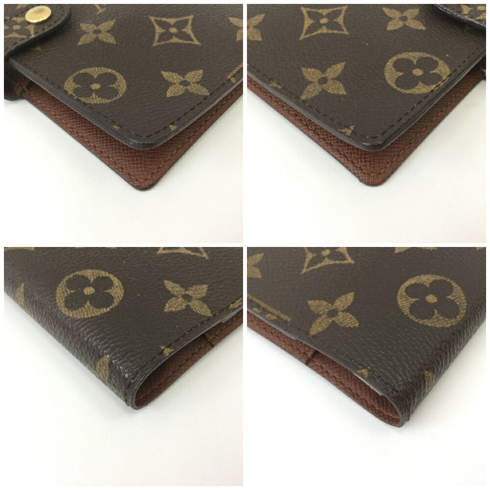 Louis Vuitton Notebook Cover Agenda PM Monogram Brown — view 5