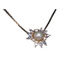 Dior Necklace Gold Metal Pearl — view 3