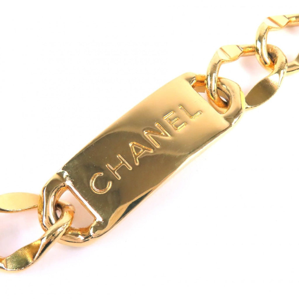Chanel CC Logo Coin Motif Plate Chain — view 6