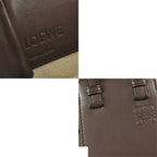 Loewe Hammock Drawstring Mini Brown Leather 2-Way Shoulder Bag — view 6