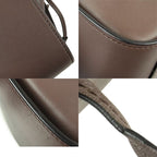 Loewe Hammock Drawstring Mini Brown Leather 2-Way Shoulder Bag — view 7