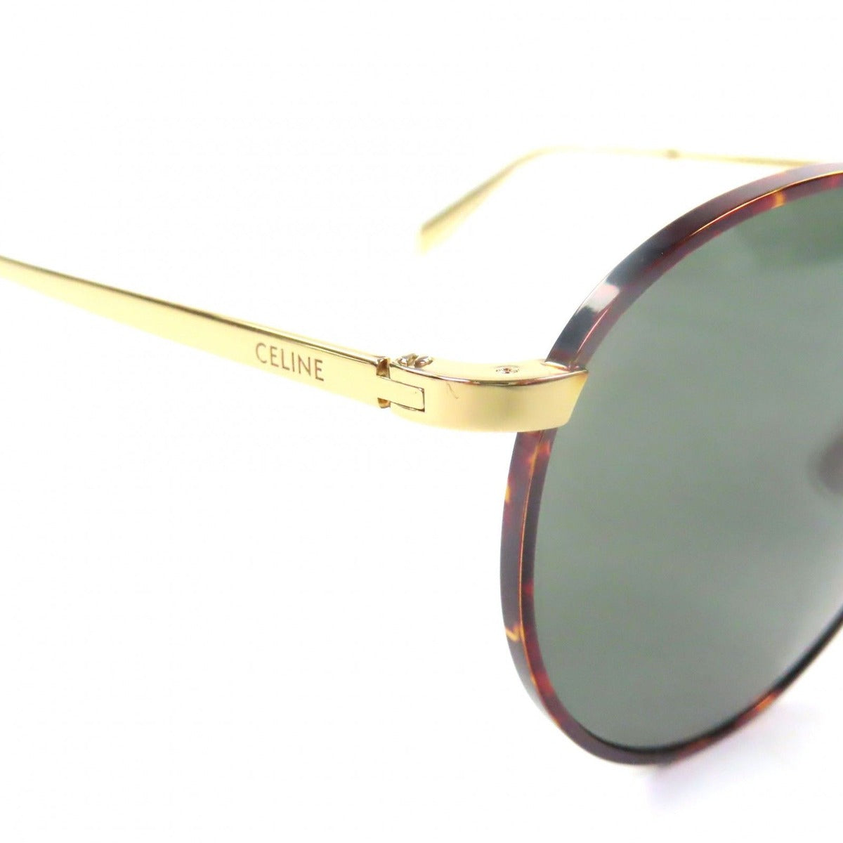 Celine Boston Eyewear Sunglasses Brown Gold — view 8