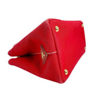Prada Bn2439 Mini 2-Way Canapa Tote Bag Red — view 7