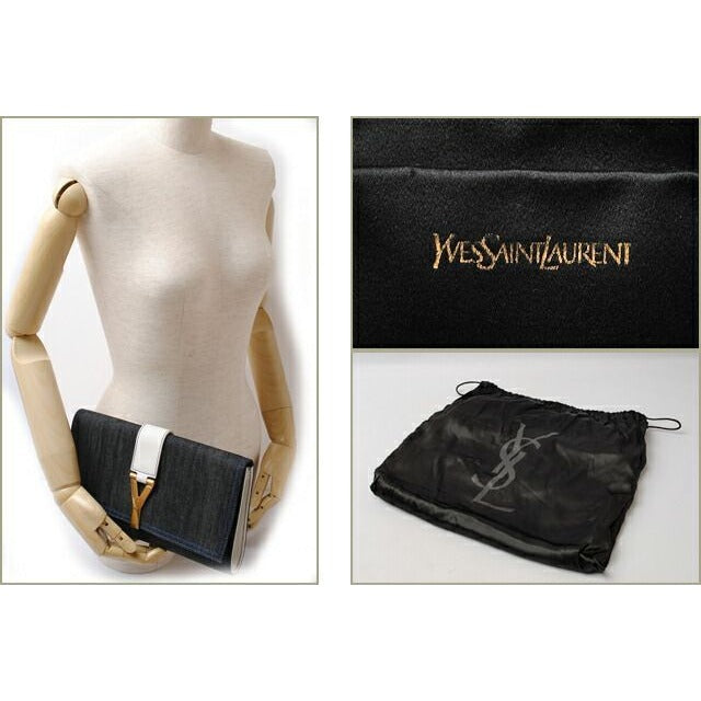 Yves Saint Laurent Brand Bag Clutch Second — view 5