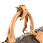 Louis Vuitton Monogram Keepall 55 Leather Boston Bag Tote — view 2