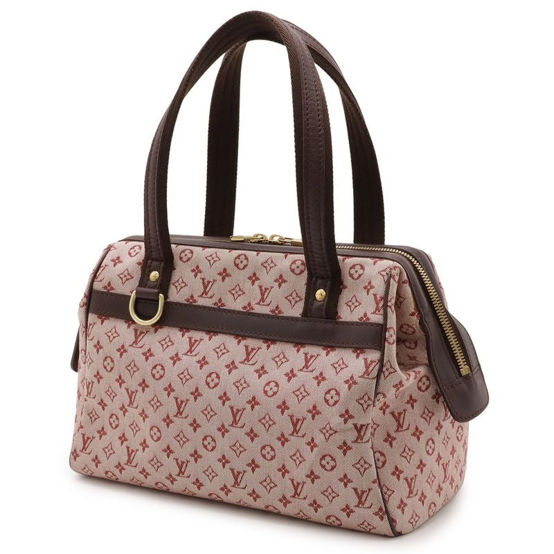 Louis Vuitton Monogram Mini Josephine PM Handbag Boston Canvas Leather — view 2