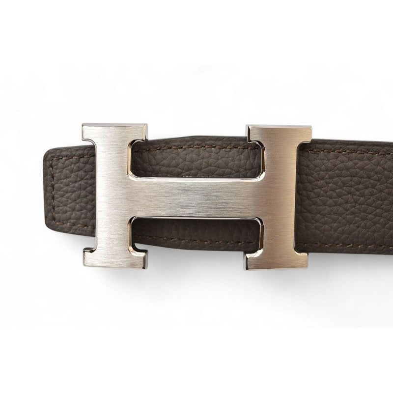 Hermes Belt Reversible Constance Size 95 H Buckle Box Calf Togo Black — view 2