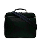 Prada Messenger Bag Briefcase Black Nero Tessuto