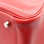 Hermes Shoulder Bag Lindy 26 Rouge Tomato Leather — view 7