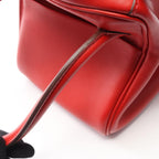 Hermes Shoulder Bag Lindy 26 Rouge Tomato Leather — view 9