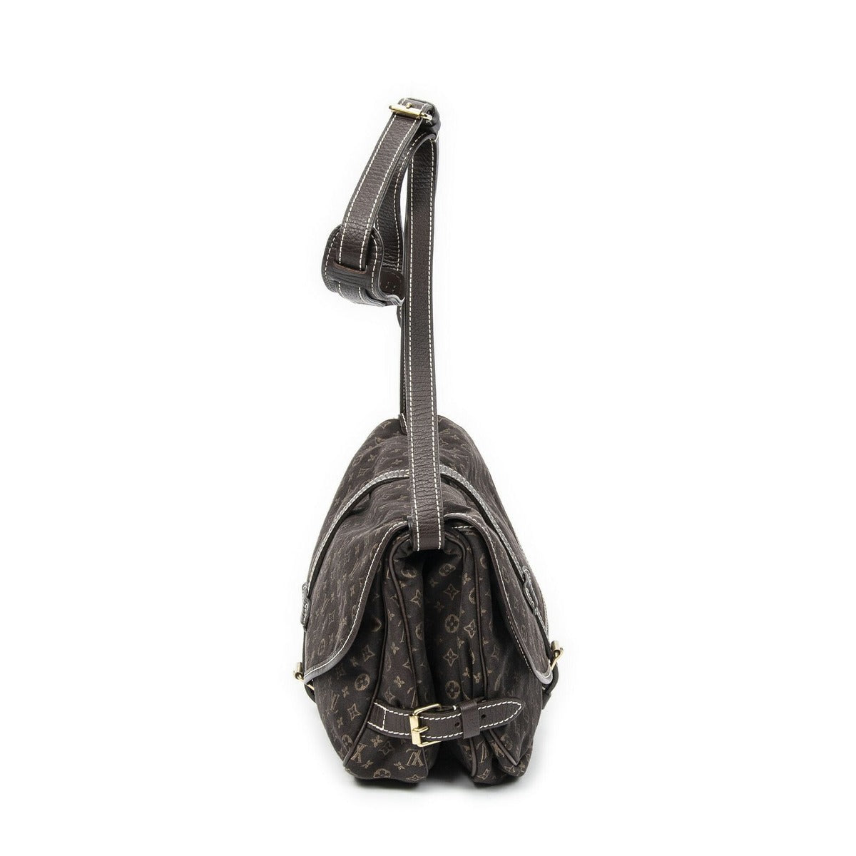 Louis Vuitton Dark Brown Monogram Idle AB — view 3