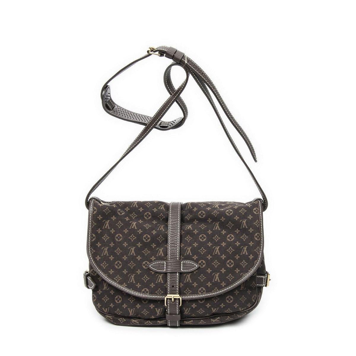 Louis Vuitton Dark Brown Monogram Idle AB — view 5