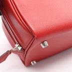 Hermes Handbag Sac Anvie 26 Rouge Garance Leather — view 6