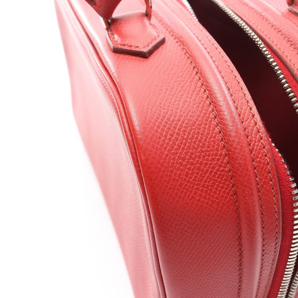 Hermes Handbag Sac Anvie 26 Rouge Garance Leather — view 9