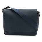 Louis Vuitton Taiga Romain MM Shoulder Bag Messenger Leather Ocean