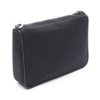 Prada Shoulder Bag Saffiano Travel Black Nylon Leather — view 2