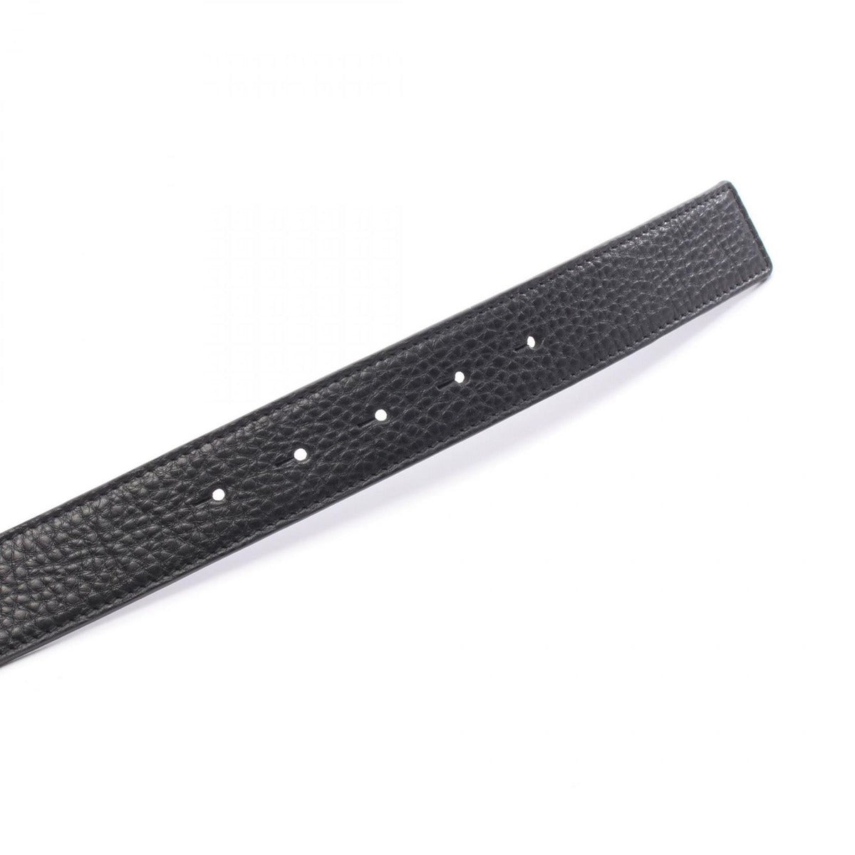 Loewe Belt Anagram Chunky Black Leather — view 3