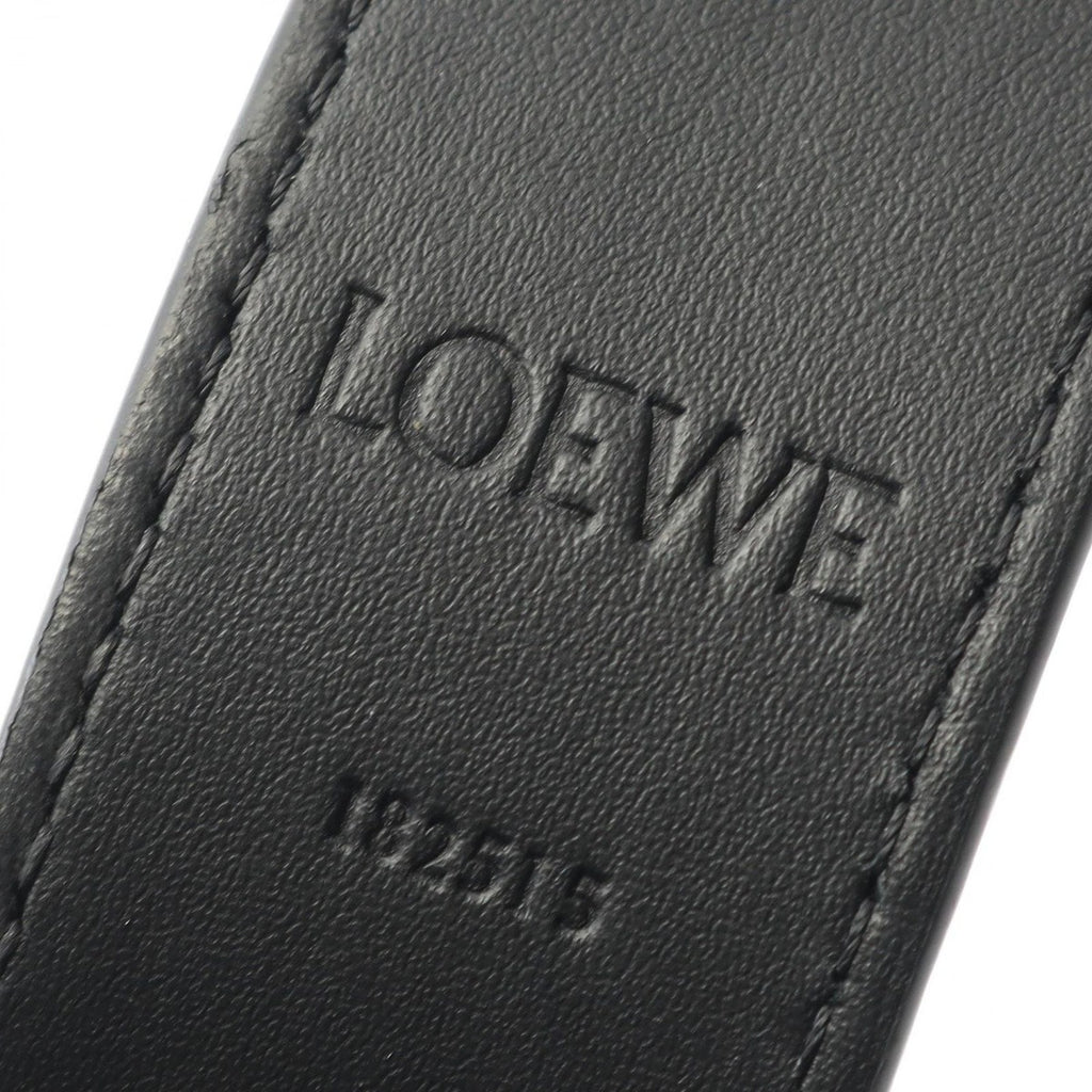 Loewe Belt Anagram Chunky Black Leather — view 4
