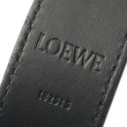 Loewe Belt Anagram Chunky Black Leather — view 4