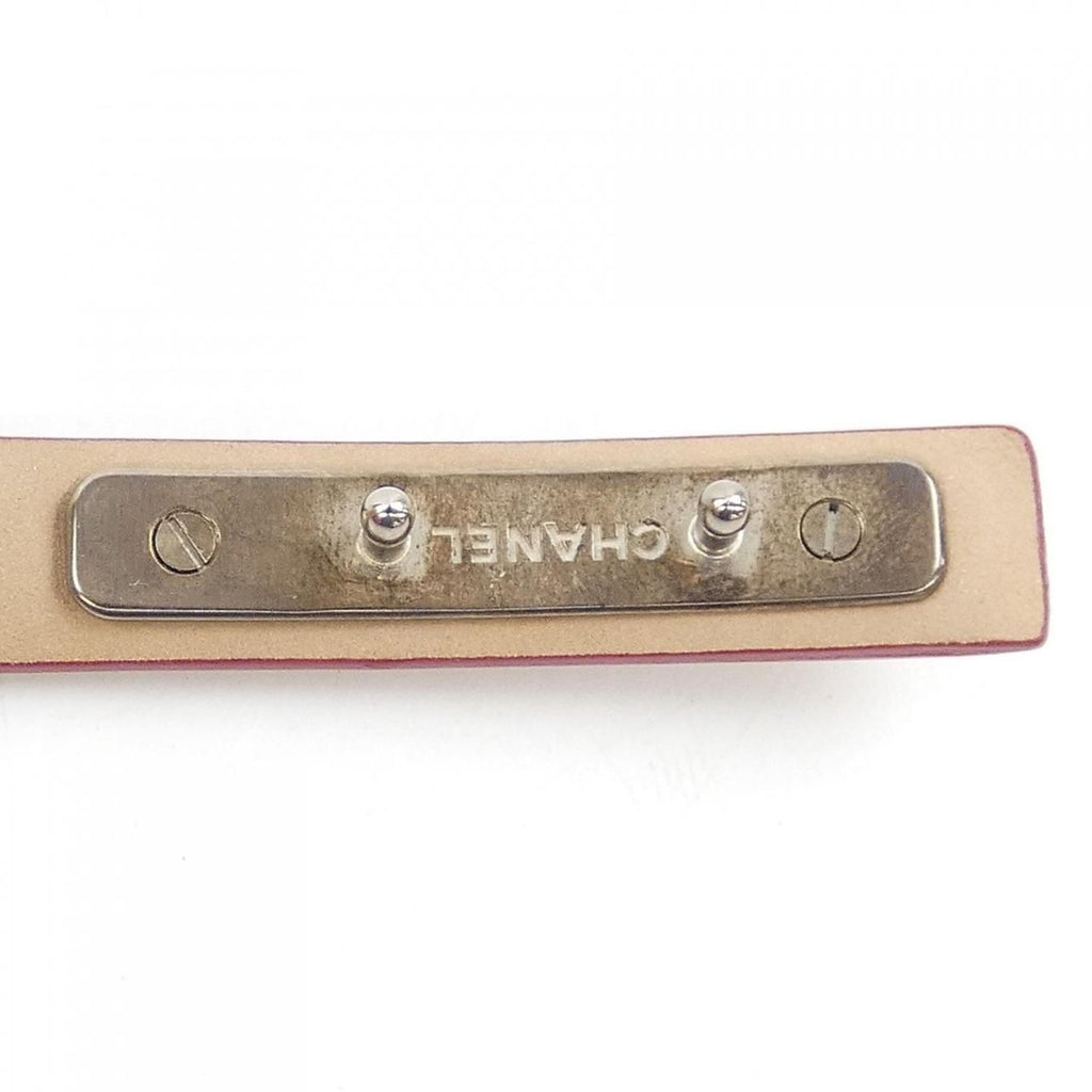 Chanel Red Belt — view 3