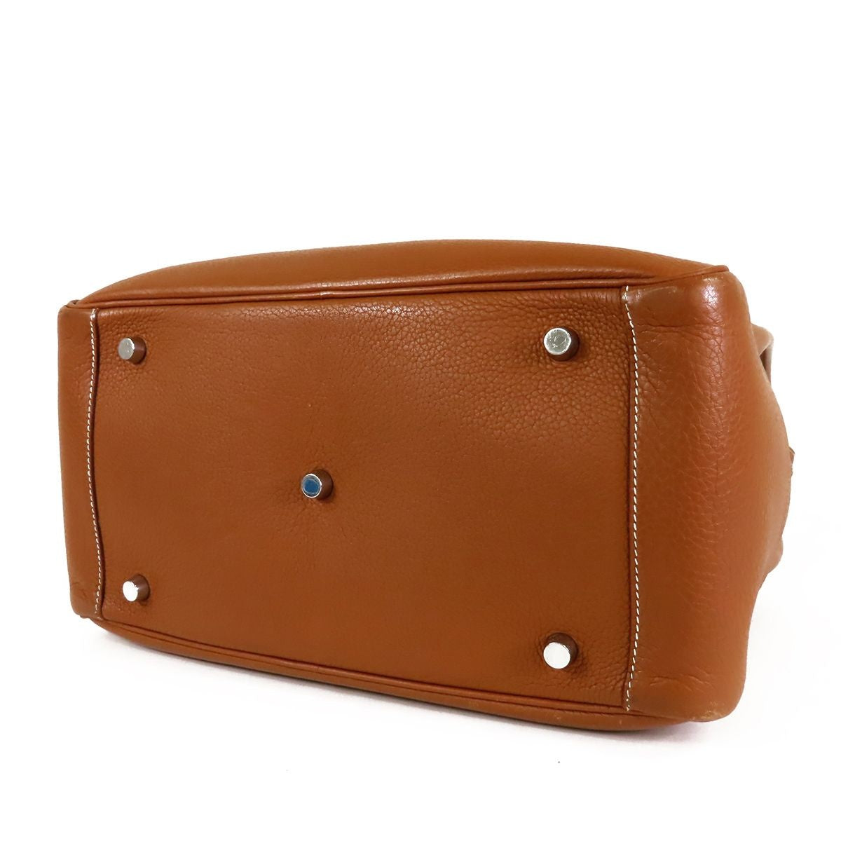 Hermes Lindy 30 Gold Silver Taurillon 2-Way Shoulder Bag — view 3