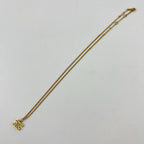 Celine Necklace Gold Triomphe Pattern Vintage — view 2