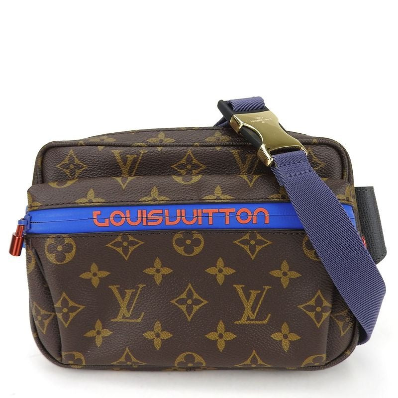 Louis Vuitton Waist Bag Pacific Bum Monogram Brown Blue Kim Jones