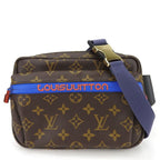 Louis Vuitton Waist Bag Pacific Bum Monogram Brown Blue Kim Jones