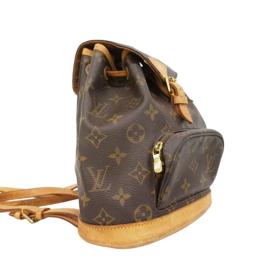 Louis Vuitton Backpack Monogram Mini Montsouris Brown — view 2