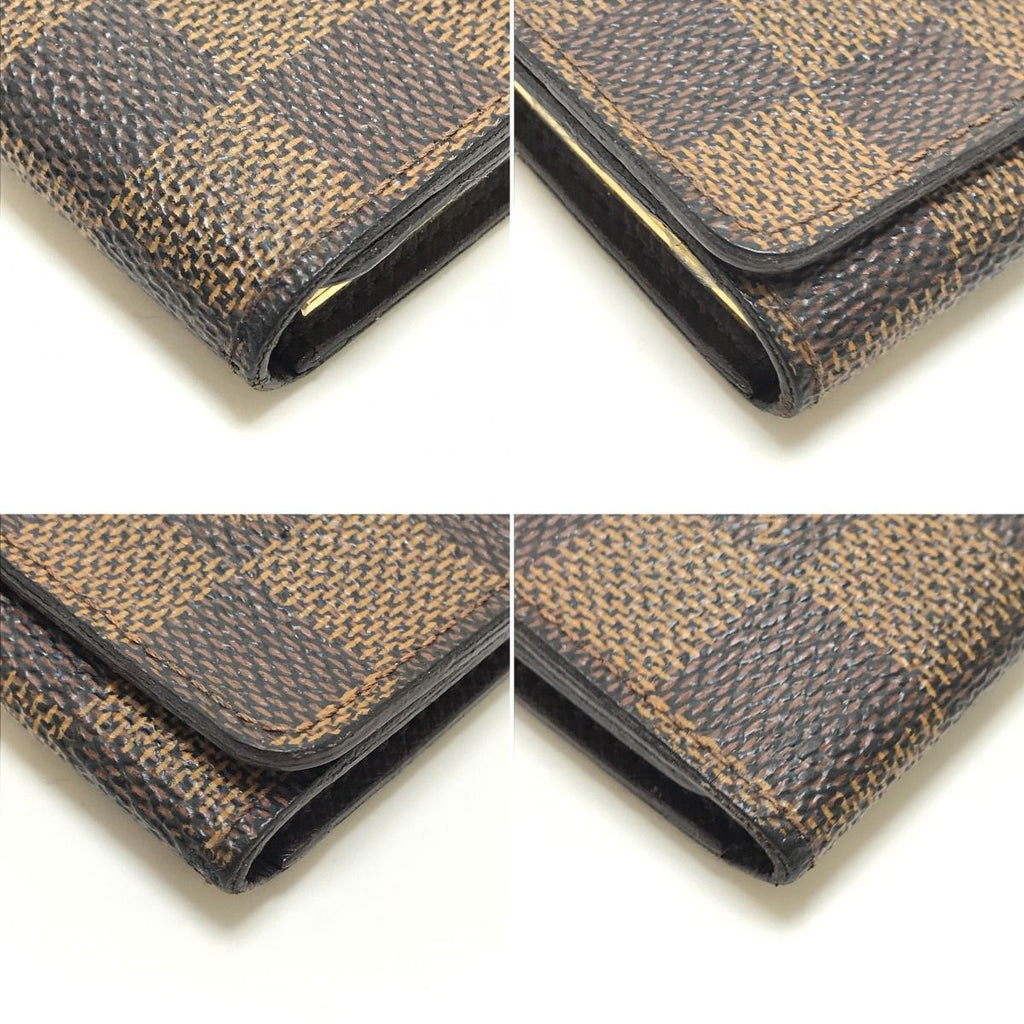 Louis Vuitton Key Case Damier Multicles 4 with Initials — view 3