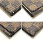 Louis Vuitton Key Case Damier Multicles 4 with Initials — view 3