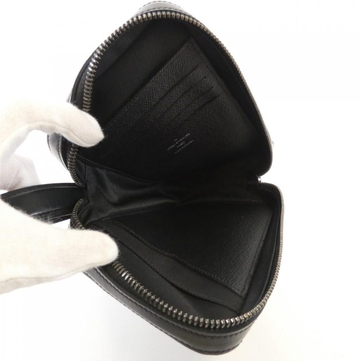 Louis Vuitton Monogram Eclipse Box Clutch Jacket — view 7
