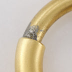 Chanel Hoop Vintage Gold Plated 96 P 22.8 g Earrings — view 5