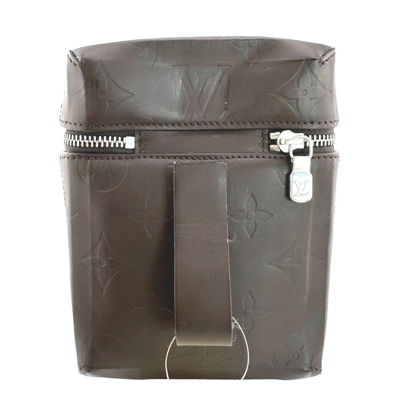Louis Vuitton Monogram Waist Pouch Glace Ray Brown — view 3