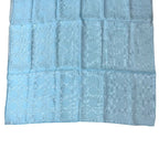 Christian Dior I631 Cannage Jacquard Stole Silk Large Light Blue Shawl — view 5