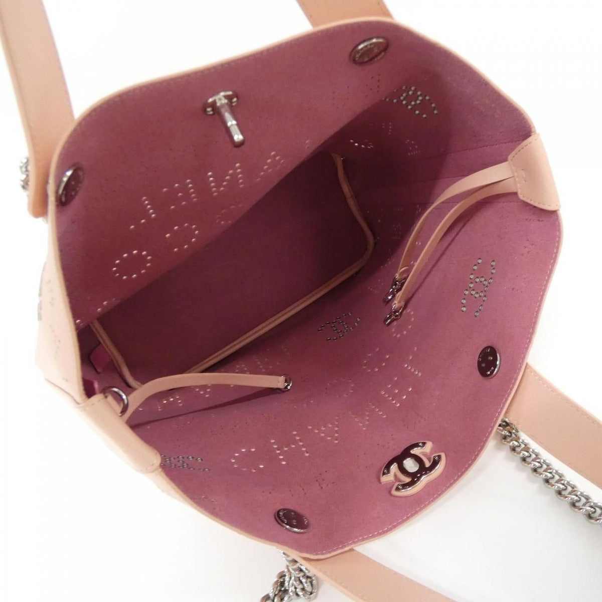 Chanel Bag Tweed Pink — view 8