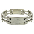 Gucci Logo Plated Silver 925 Bracelet 0520