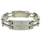 Gucci Logo Plated Silver 925 Bracelet 0520 — view 2