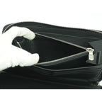 Louis Vuitton Zippy Organizer Epi Leather Long Wallet Noir Black — view 8