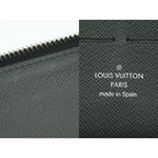 Louis Vuitton Zippy Organizer Epi Leather Long Wallet Noir Black — view 9