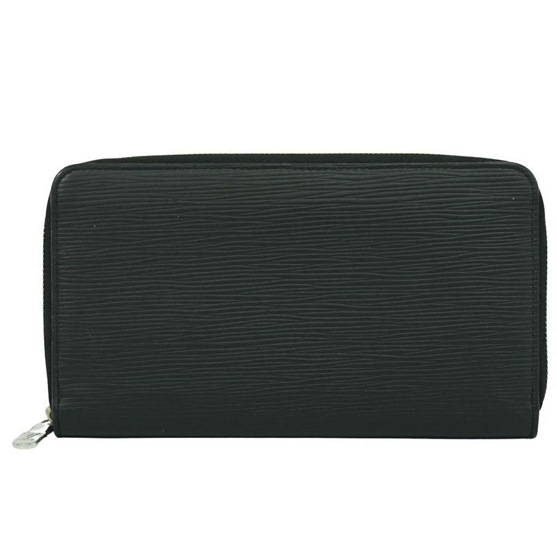 Louis Vuitton Zippy Organizer Epi Leather Long Wallet Noir Black