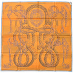 Hermes Carre 90 Double Face Della Cavalleria Silk Multicolor Scarf 0993 — view 3