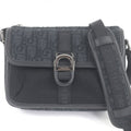 Dior Homme 2 Yky Canvas Leather 8 Buckle Oblique All Over Pattern