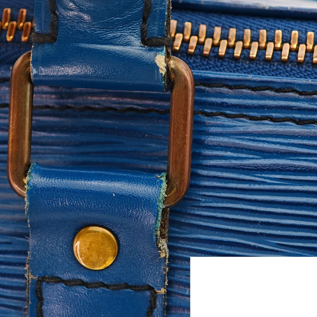 Louis Vuitton Epi Keepall 45 Toledo Blue Boston Bag