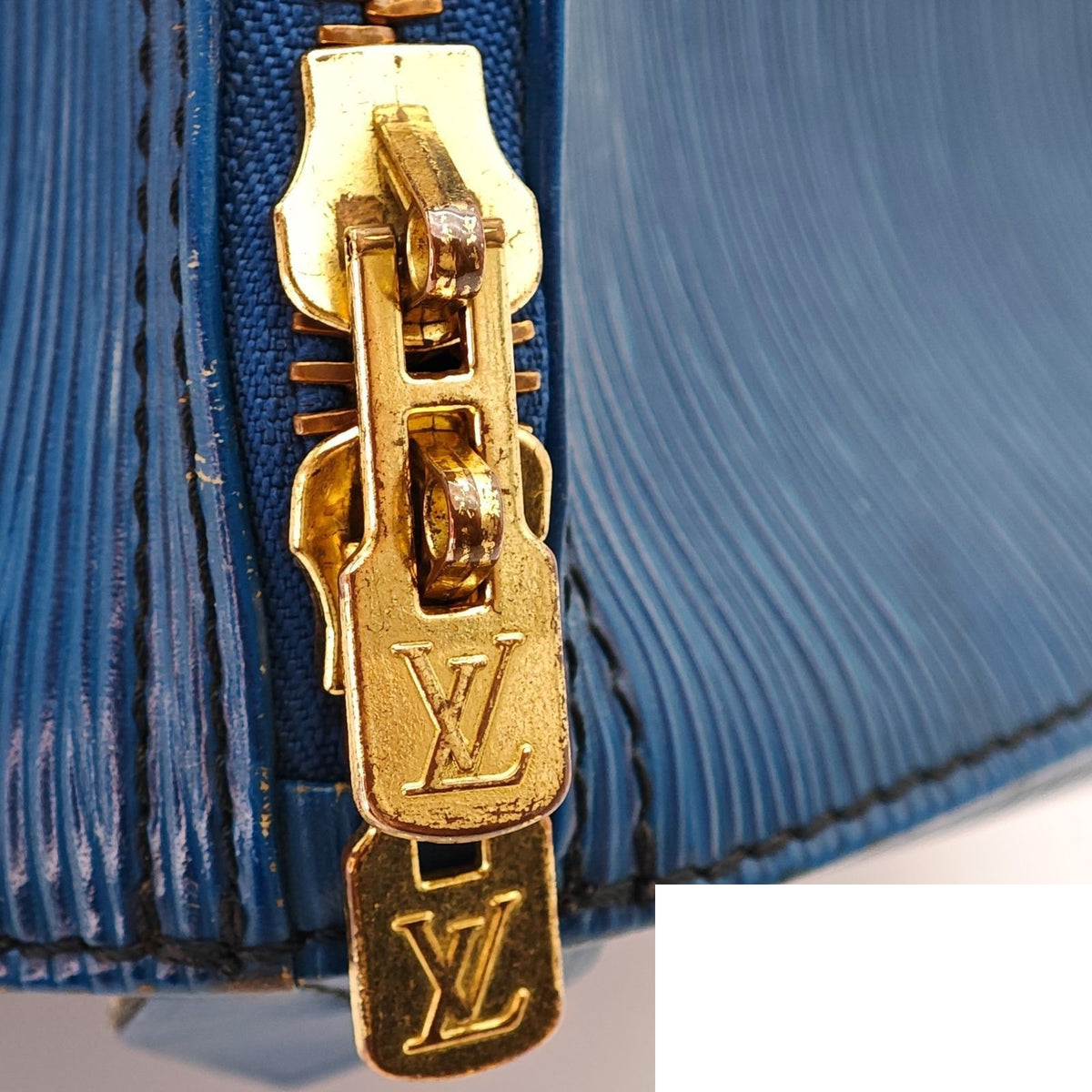 Louis Vuitton Epi Keepall 45 Toledo Blue Boston Bag