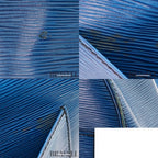 Louis Vuitton Epi Keepall 45 Toledo Blue Boston Bag
